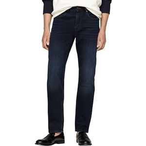 Tommy Hilfiger Heren Regular Mercer STR Teton Indigo MW0MW36675 Straight, Denim (Teton Indigo), 28W/30L, Denim (Teton Indigo), 28W / 30L