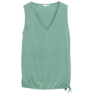 TOM TAILOR Damestop, 13010 - Faded Green, XL