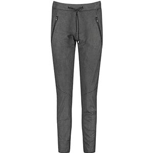 GERRY WEBER Edition Joggingbroek voor dames, zwart/grijs opdruk, 48