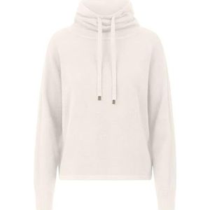 Apart trui van een zachte viscose-mix met kasjmier, Crème, 36-38