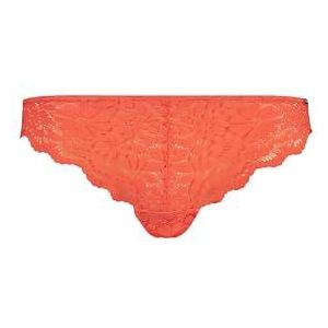 Skiny Dames Cheeky String Wonderfulace, geel, 38