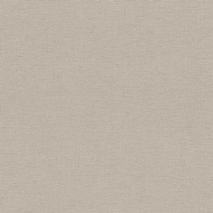 Rasch Behang 452020 - Effen vliesbehang in grijs met linnenlook, textielstructuur uit de Country Charme collectie