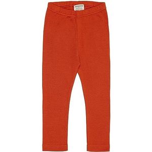 loud + proud Baby-meisjes, GOTS gecertificeerde leggings, terracotta, 68 cm