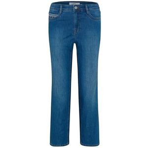 Brax Dames Jeans, Used Regular Blue., 27W / 32L