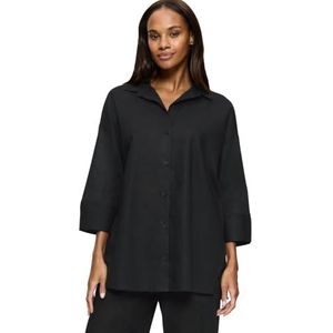 Summer Wear Boyfriend Shirt Black, zwart, 38
