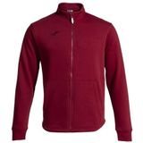 Joma - Sweatshirt - Rits - Zwart - Fleece - Comfortabele Pasvorm