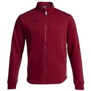 Joma - Sweatshirt - Rits - Zwart - Fleece - Comfortabele Pasvorm