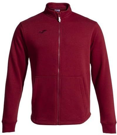 Joma - Sweatshirt - Rits - Zwart - Fleece - Comfortabele Pasvorm