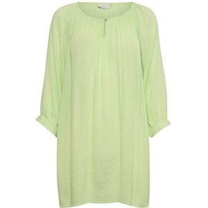 KAFFE Amber Tunic T-shirt voor dames, Paradise Green, 42