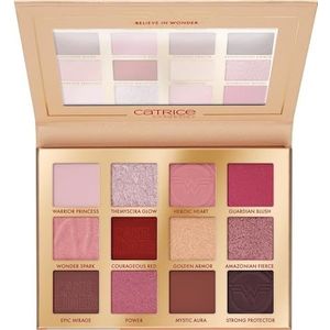 Catrice Wonder Woman oogschaduwpalet, hooggepigmenteerd, intensief, glimmend, kleurintensief (15.5g)