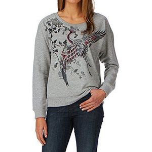 ESPRIT dames sweatshirt met vogelprint