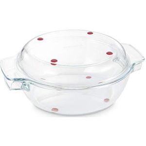 Tescoma GrandChef ronde braadpan met deksel, glas, 32 cm