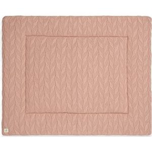 Jollein 017-512-66037 Playpen Mat Spring Knit Rosewood Pink 75 x 95 cm