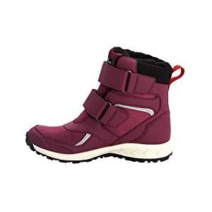 Jack Wolfskin Uniseks Kind Woodland Texapore Mid Vc K sneeuwlaarzen, Rood (Burgundy Rood), 30 EU