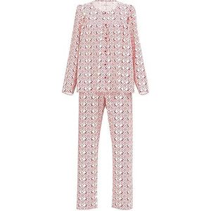 CALIDA Dames Pasen Nights Pyjamaset, Red glow, 44/46