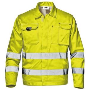 Sir Safety System MC3616E160""Velvet"" waarschuwingsjas jas, geel waarschuwingslicht, maat 60