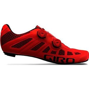 Giro Heren Imperial Racefiets|Triathlon/Aero schoenen, helder rood, 44