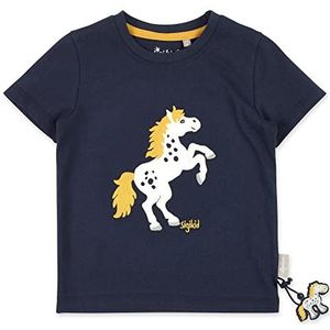 Sigikid T-shirt van biologisch katoen voor meisjes in de maten 98 tot 128, donkerblauw, 122 cm