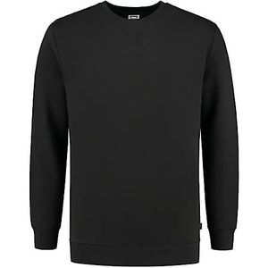 Tricorp 301015 casual sweatshirt, wasbaar op 60 °C, 70% katoen/30% polyester, 280 g/m², zwart, maat 8XL