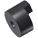 Thule Unisex baby adapter 10 mm uitvaleinde, zwart, eenheidsmaat
