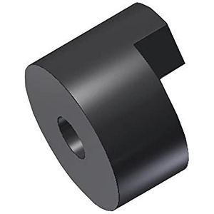 Thule Baby uitvalende adapter 10 mm, zwart, één maat, 0872299042135