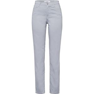 BRAX Damesstijl Carola Five-Pocket hoogwaardige katoen-satijnen broek, grijs (Grey Melange 09), 32W / 34L