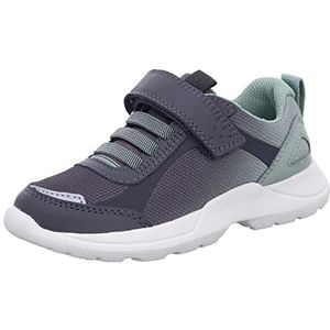 Superfit Rush Sneakers voor jongens, Grijs lichtgroen 2000, 25 EU