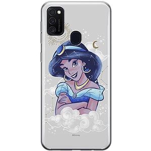 ERT GROUP mobiel telefoonhoesje voor Samsung M21 origineel en officieel erkend Disney patroon Jasmine 005 optimaal aangepast aan de vorm van de mobiele telefoon, hoesje is gemaakt van TPU