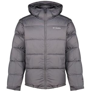 Columbia Heren Pike Lake 2 jas met capuchon, puffer jas, City Grey, XL