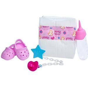 Simba 105560004 - New Born baby poppen accessoires set