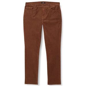 7 For All Mankind Dames Roxanne Corduroy Corduroys, bruin, 26W / 26L