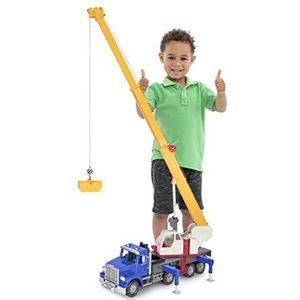 Driven by Battat WH1217Z Jumbo uitschuifbare kraan, licht en geluid — vrachtwagens en bouwspeelgoed voor kinderen vanaf 3 jaar, veelkleurig