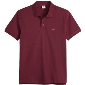 Levi's - LE NEW LEVIS HM POLO - Poloshirt - Tawny Port - Met Klein Batwing-logo