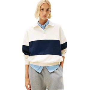 TOMMY HILFIGER Sweatshirt  crème / marine