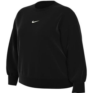 Nike W NSW Phnx FLC OS Crew Plus lang shirt dames