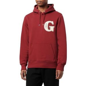 G Graphic Hoodie, Plumped Rood, 4XL