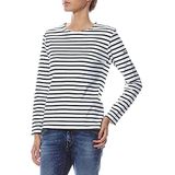 Armor-Lux - lesconil - T-shirt - Marine - Vrouwen - Lange Mouwen