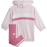 adidas - Seasonal Essentials Tiberio 3 Stripes - Trainingspak - Zwart