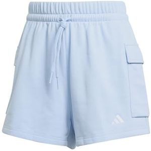 adidas - Cargoshorts - Zwart - French Terry - Losse Pasvorm