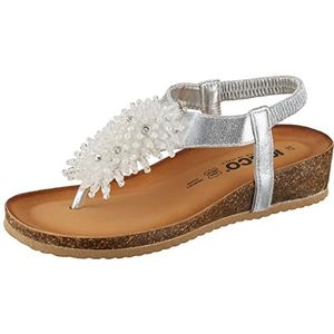 IGI&CO Teenslippers voor dames, Zilver, 40 EU