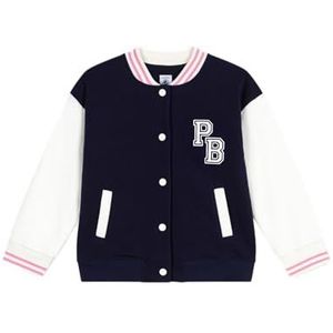 Petit Bateau Teddyjas voor kinderen, effen katoen, Avond, 6 Jaren