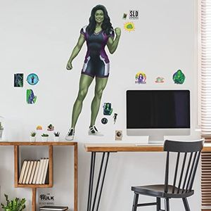 Marvel She Hulk reuze-sticker, herpositioneerbaar