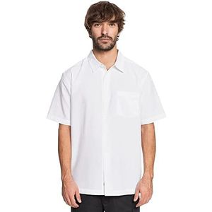 Quiksilver Herenoverhemd met button-down-kraag, wit 2, M