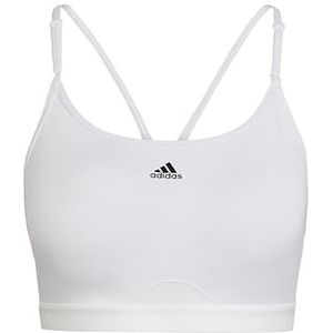 adidas - Aeroreact LS P - Sportbeha - Wit