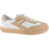 Andrea Conti - Sneakers Laag - Beige/Wit