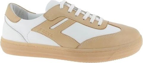 Andrea Conti - Sneakers Laag - Beige/Wit