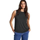 Street One - Jersey Top - Graniet Grey - Klinknagels