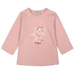 SALT AND PEPPER Meisjes B.Girls Magical Print Emb Baby en Peuter T-shirt Set, Blush Rose, 56