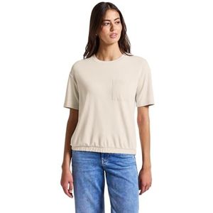 Street One - T-shirt - Casual - Zwart - Viscosemix