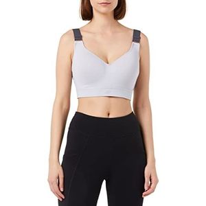 4F Sport Bra F034 Cold Light Grey, maat M voor dames, Koud lichtgrijs, M